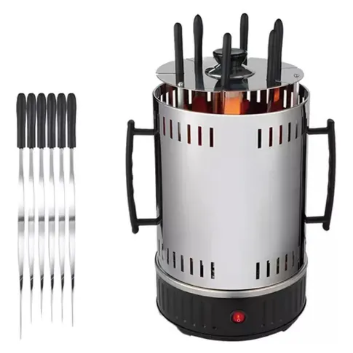 Miniatura 3 de Asador De Pinchos Eléctrico 8 Pinchos